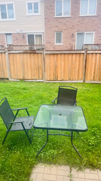 Patio Dining table and chair