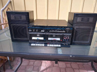 Vintage 80's Sanyo stereo