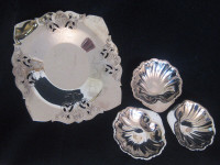 Grandma's Silver Plate & Shells