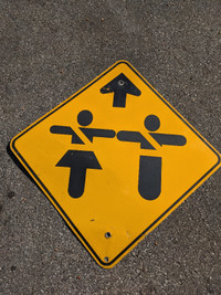 2x2 feet road traffic sign
