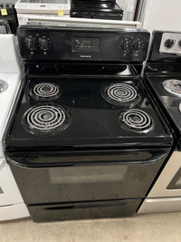 Frigidaire coil top black colour stove 