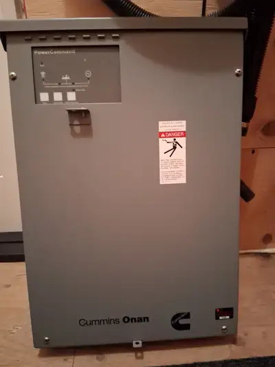 CUMMINS ONAN 100AMP generator transfer switch E 444433, part #0306-5191 Wired in before but never us...