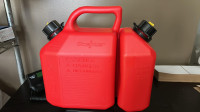 6 Liter Gas Fuel Can &amp; 2.5 Liter Oil Can Combo (READ AD)