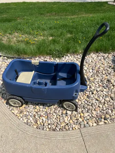 The Step2 Wagon for Two Plus is the perfect classic wagon for toddlers and preschoolers to ride in!...