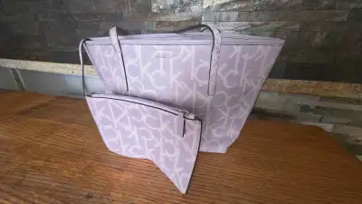 Reverseable Calvin Klein tote/purse, View more