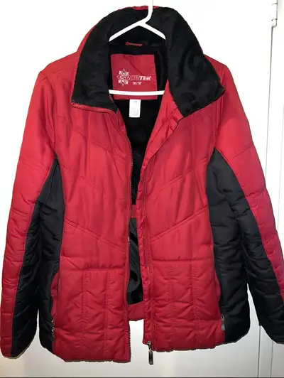 Sportek Red & Black Winter Jacket - M/M, View more