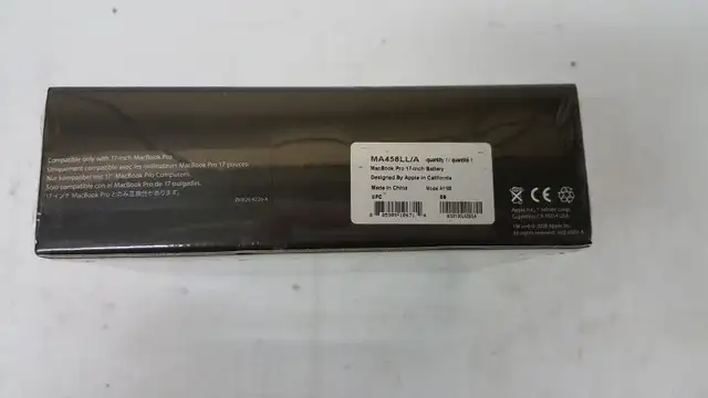 Genuine Apple MacBook Pro 17 Inch Rechargeable Battery in Laptop Accessories in Mississauga / Peel Region - Image 3