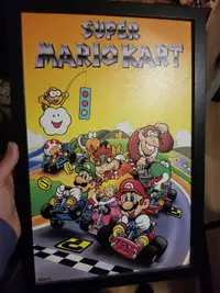 Super Mario Kart Poster Art