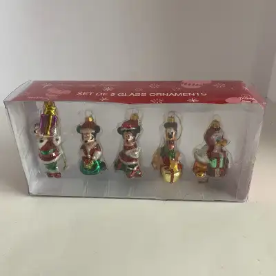 Disneyland Mickey and friends Christmas ornaments, View more