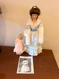 Ashton drake porcelain dolls loving steps precious memories