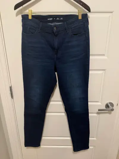 Old Navy WOW Super Skinny Ankle Jeans Womens 10 Blue High Rise, View more