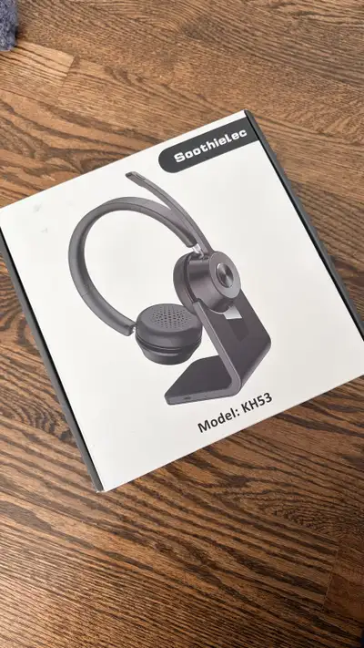 Soothielec headphone with stand , View more