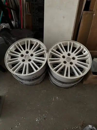 I have a set of 4 Chrysler aluminum rims for sale. Good condition. Please call 306-981-5587 for more...