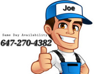 Same Day Availability, Furniture Assembly, Handyman 647-270-4382