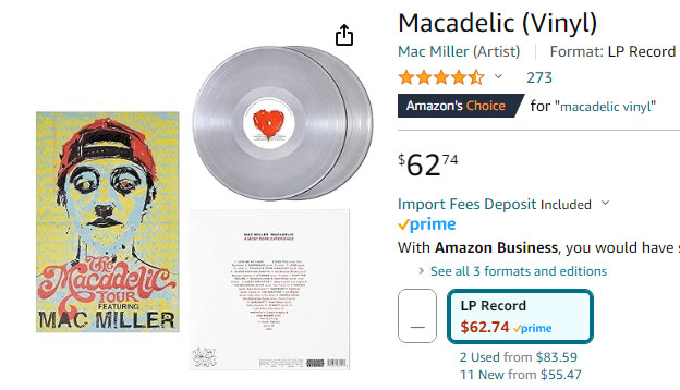 Macadelic Vinyl (New) - Mac Miller in Other in City of Toronto - Image 4