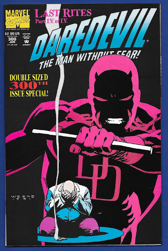 Daredevil #300 (1992) Double Sized 300th Issue Special MINT in Comics & Graphic Novels in Stratford