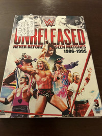 DVD Unreleased Matches WWE WWF 3 Discs Set Booth 276