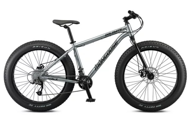 New Fat Bike Tire Mountain Bike, 16 speeds, medium frame, grey in Mountain in Gatineau - Image 2