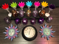 T-LIGHT CANDLE HOLDERS, CLOCK & FACE HANGINGS