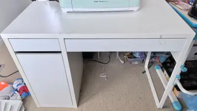 Ikea White Desk, View more