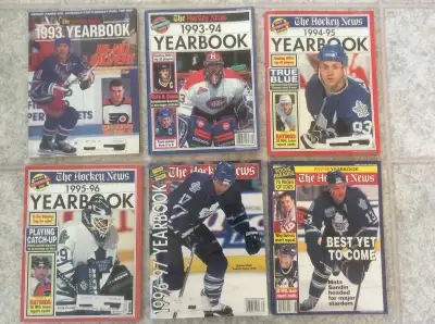 NHL Retro Hockey News Yearbooks, View more