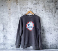 Gender neutral eTown Seven80 Grey Crewneck Sweatshirt