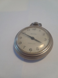 Bulls Eye Westclox Vintage Pocket Watch Size 16