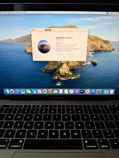 This is a used Macbook Pro 13-inch with an Intel Core i7 processor, perfect for anyone needing a rel...