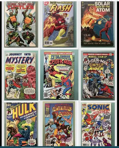 comic book auction Pinemarten comics, View more