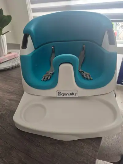 I'm selling an Ingenuity baby booster seat in used condition, perfect for transitioning your little...