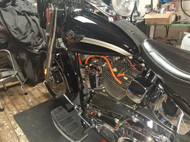 100th Anniversary Harley Fatboy in Street, Cruisers & Choppers in Gatineau - Image 6