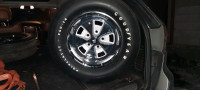 rally wheels 67/68 mercury with Good Year polyglass 60's 