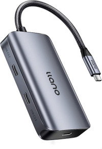 NEW: USB C Dock, 10Gbps 4 USB-C Data Ports, 100W PD