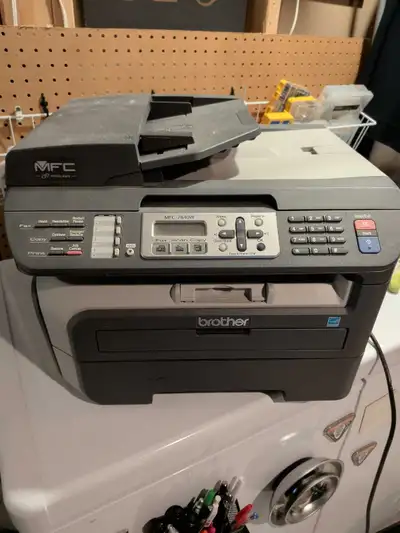 brother 7840w laser printer with some toner , View more