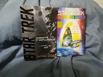 2 - STAR TREK BOOKS, View more