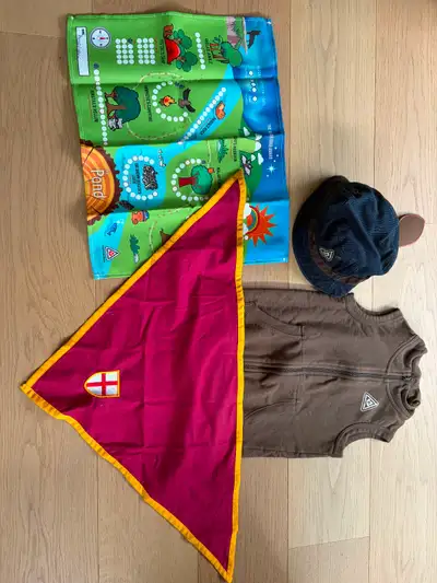 Beavers Scout Uniform Vest, Hat, and Activity Map, View more