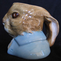 JOHN BESWICK "PETER RABBIT" CHARACTER JUG, MINT CONDITION