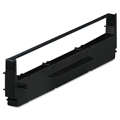EPSON S015091 Printer Ribbon, Nylon, Black (Case of 3) EPSON S015091 Printer Ribbon, Nylon, Black (C...