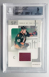 2000-01 SP Jeremy Roenick Game Used Patch