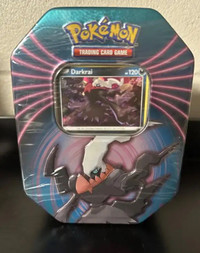 Pokémon Darkrai mighty mysterious tin