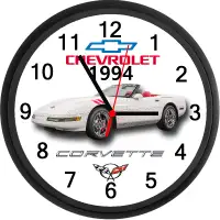 1994 Chevrolet Corvette Convertible (Arctic White) Custom Wall