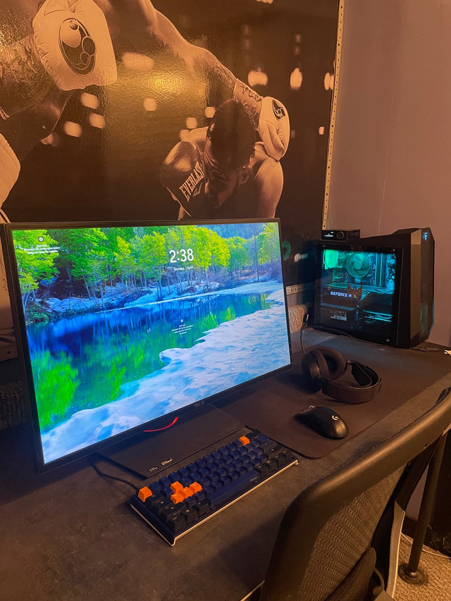 Entire gaming setup in Desktop Computers in Sudbury