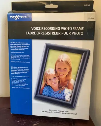 Voice Recording Photo Frame, NEW, View more