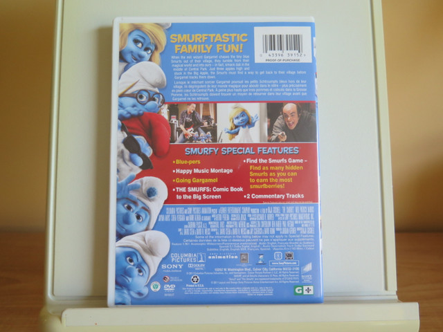 The Smurfs - DVD dans CD, DVD et Blu-ray  à Longueuil/Rive Sud - Image 2