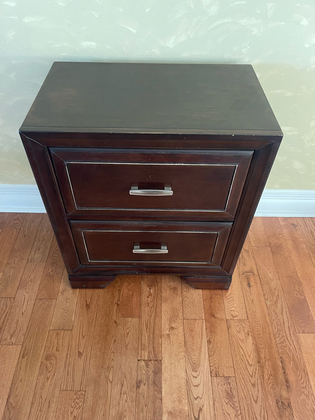 Nightstand Table with Drawers  in Other Tables in Oakville / Halton Region