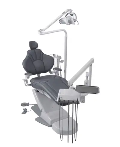 This Engle E300T dental chair treatment center is equipped with all the essentials for a modern dent...