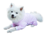 New COVER ME ADJUSTABLE FIT STEP-INTO DOG GARMENT, SMALL, PINK