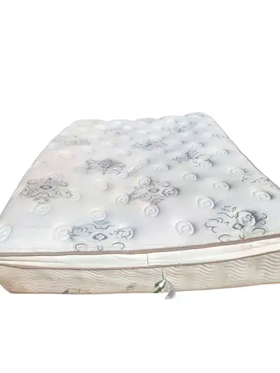 Queen Pillow Top Mattress for only $75 I deliver for extra, View more