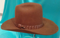Smithbilt Felt Cowboy Hat - Size 6⅞ - Like New