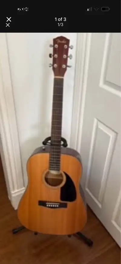 FENDER ACOUSTIC GUITAR , View more
